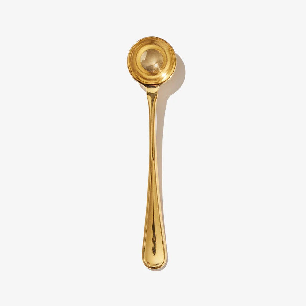 Gold Scoop with bag clip for Flow State Supplements - BrightFuture.Org Shop