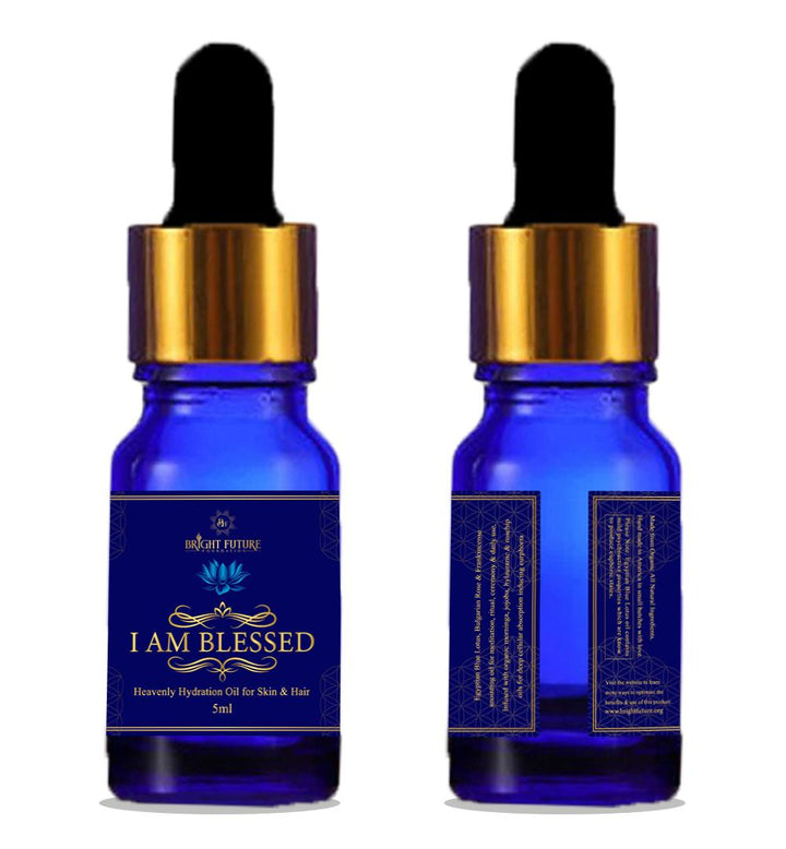 Blue Lotus Oil | Hydration Oil For Skin and Hair | Bright Future