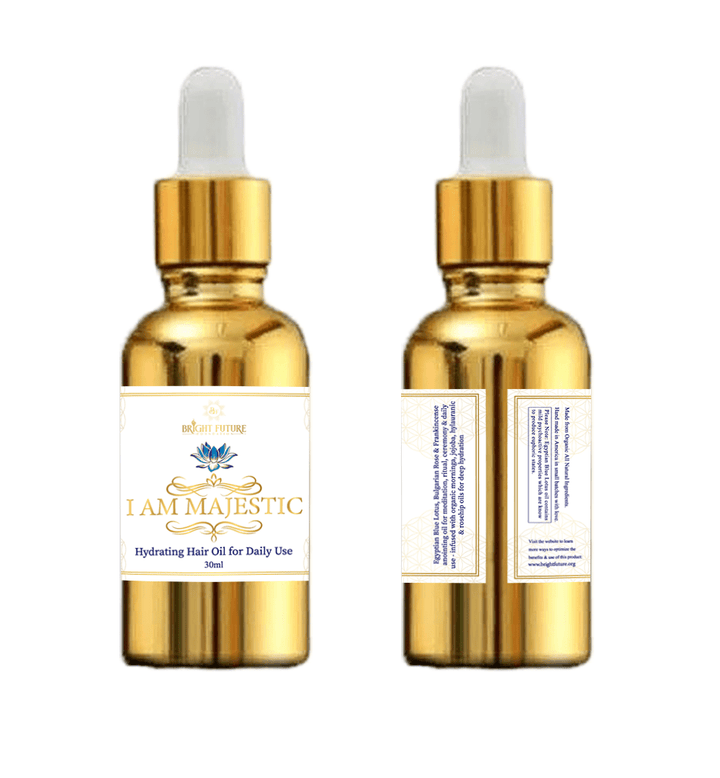 I AM MAJESTIC : Hair, Skin + Face Daily Use : Egyptian Lotus Beauty Oil
